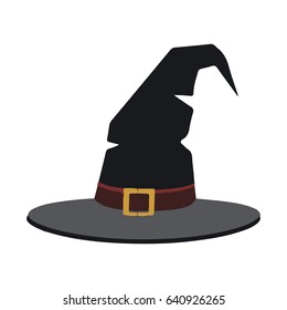 Halloween, hat icon - flat icon