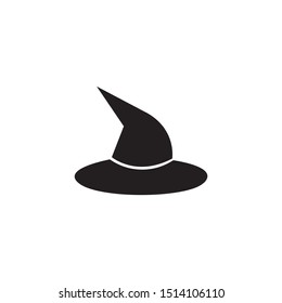 Halloween hat icon on  a white background