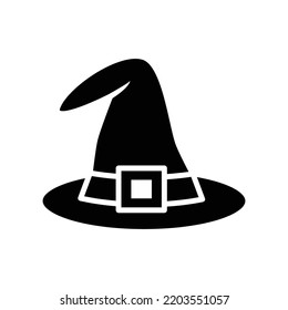 halloween hat icon vector design template