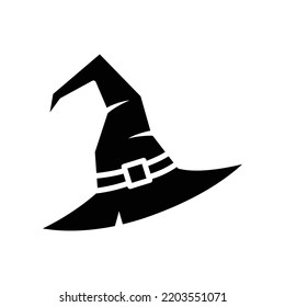 halloween hat icon vector design template