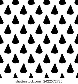 Halloween hat seamless pattern design