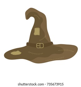 Halloween hat vector illustration