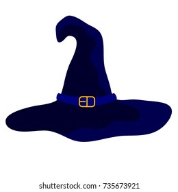 Halloween hat vector illustration