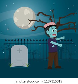 Halloween haunted house