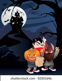 halloween haunted house