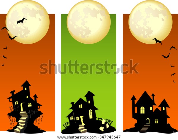 Halloween Haunted House\
Set