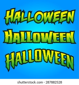 Halloween Heading / Title for Posters