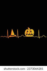 
Halloween Heart Beat eps eps cut file for cutting machine