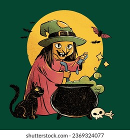 halloween hocus pocus vector design illustration