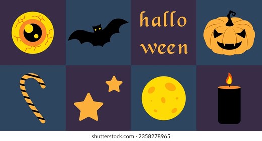 Halloween holiday banner 