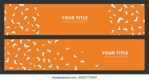 Halloween holiday decorations background templates design