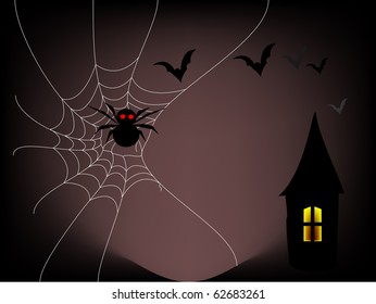halloween holiday illustration.Other colors look in my gallery