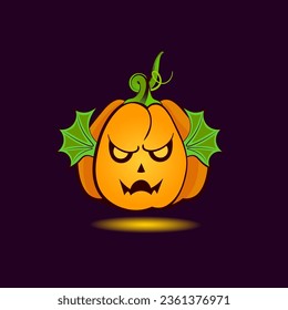 Halloween, holiday lantern Jack-pumpkin head
