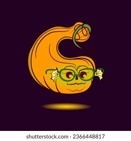 Halloween, holiday lantern Jack-pumpkin head