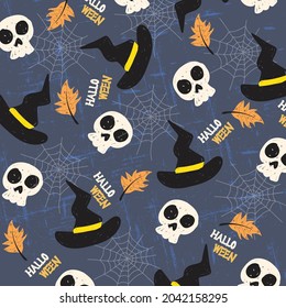 halloween holiday pattern background card vector illustration design
  wallpaper
