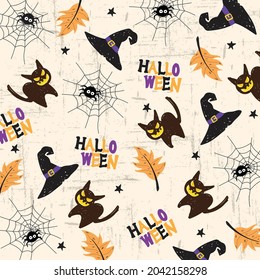 halloween holiday pattern background card vector illustration design
wallpaper