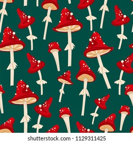 Halloween holiday pattern seamless.