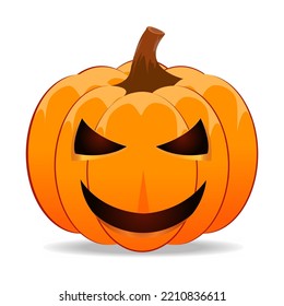 halloween holiday pumpki horror vector and background spooky celebration design party banner dark happy night poster