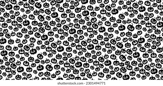 Halloween holiday. Seamless background. Halloween background, Halloween seamless pattern
