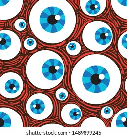 Halloween holiday seamless pattern background.Endless texture for textile ,fabric , wallpaper, web page background, wrapping paper and etc.