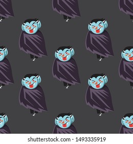 Halloween holiday seamless pattern background.Endless texture for textile ,fabric , wallpaper, web page background, wrapping paper and etc.
