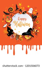 Halloween Holiday Vector Illustration
