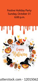 Halloween Holiday Vector Illustration