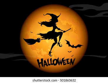 Halloween holiday. Vector illustration