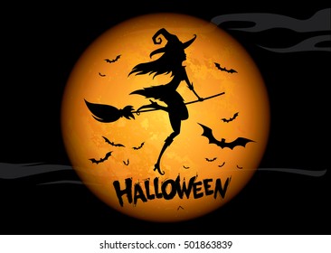 Halloween holiday. Vector illustration