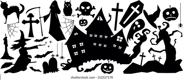 halloween horror big set