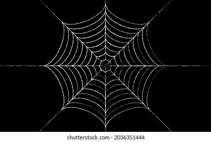 For Halloween and horror designs Spider web, black background