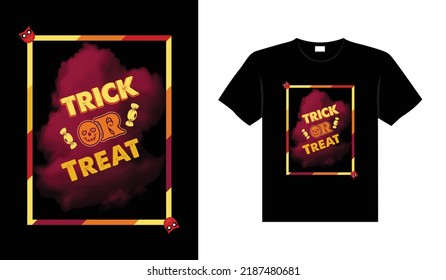 Halloween horror vintage t-shirt design, scary print template vector graphics, high-quality typography illustration shirt design