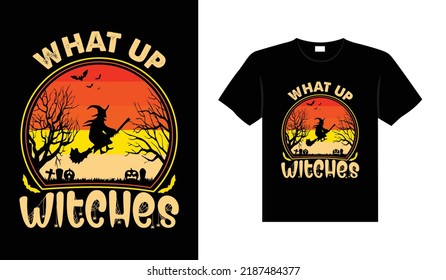 Halloween horror vintage t-shirt design, scary print template vector graphics, high-quality typography illustration shirt design