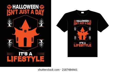 Halloween horror vintage t-shirt design, scary print template vector graphics, high-quality typography illustration shirt design