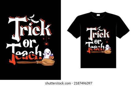 Halloween horror vintage t-shirt design, scary print template vector graphics, high-quality typography illustration shirt design