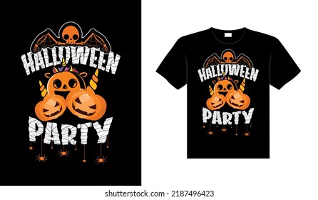 Halloween horror vintage t-shirt design, scary print template vector graphics, high-quality typography illustration shirt design