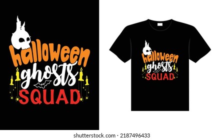 Halloween horror vintage t-shirt design, scary print template vector graphics, high-quality typography illustration shirt design