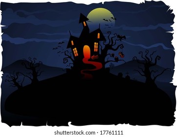 halloween house