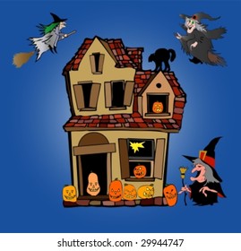 halloween house