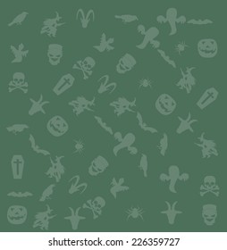 Halloween icon background