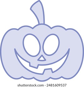 Halloween Icon - Celebrating the Spooky Spirit of All Hallows' Eve with Ghosts, Ghouls, and Pumpkins