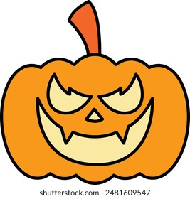 Halloween Icon - Celebrating the Spooky Spirit of All Hallows' Eve with Ghosts, Ghouls, and Pumpkins