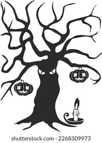 Halloween icon, halloween character icon black vector