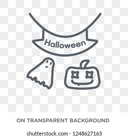 Halloween icon. Halloween design concept from Birthday and Party collection. Simple element vector illustration on transparent background.