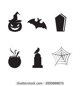 Halloween icon design for the holiday Halloween. Vector illustration