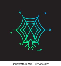 Halloween icon design vector