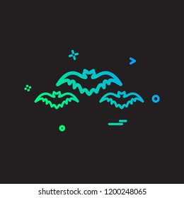 Halloween icon design vector
