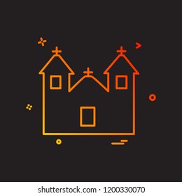 Halloween icon design vector