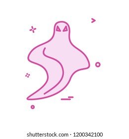 Halloween icon design vector