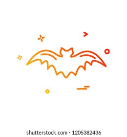 Halloween icon design vector